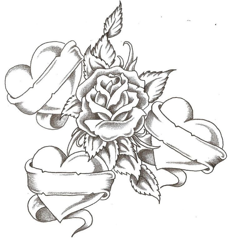 Heart With Roses Coloring Pages For Teens
 Free Coloring Pages of Cool Hearts for Teens Enjoy