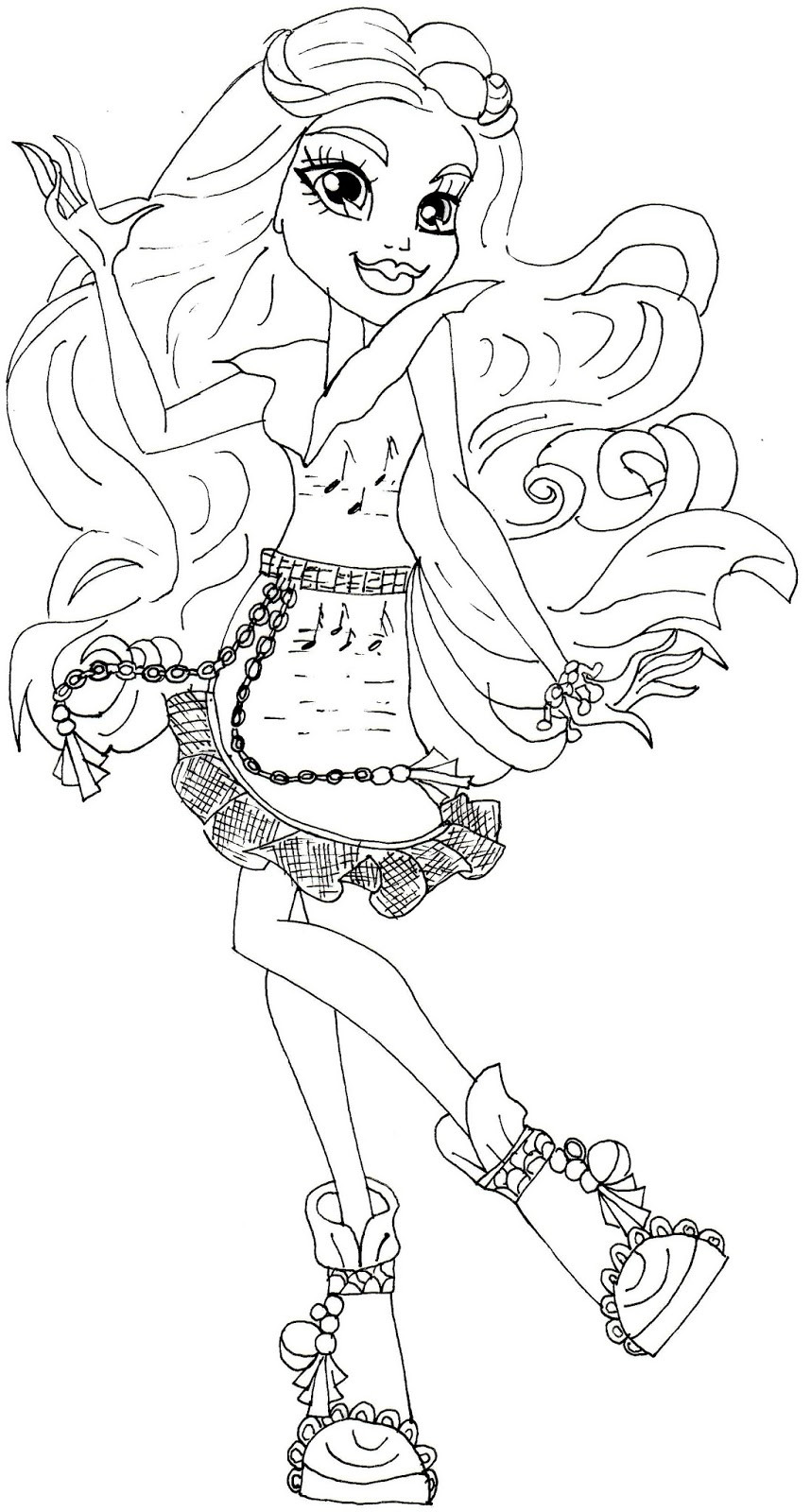 Hellokids Com Coloring Pages
 Print Out Monster High Coloring Pages Hellokids