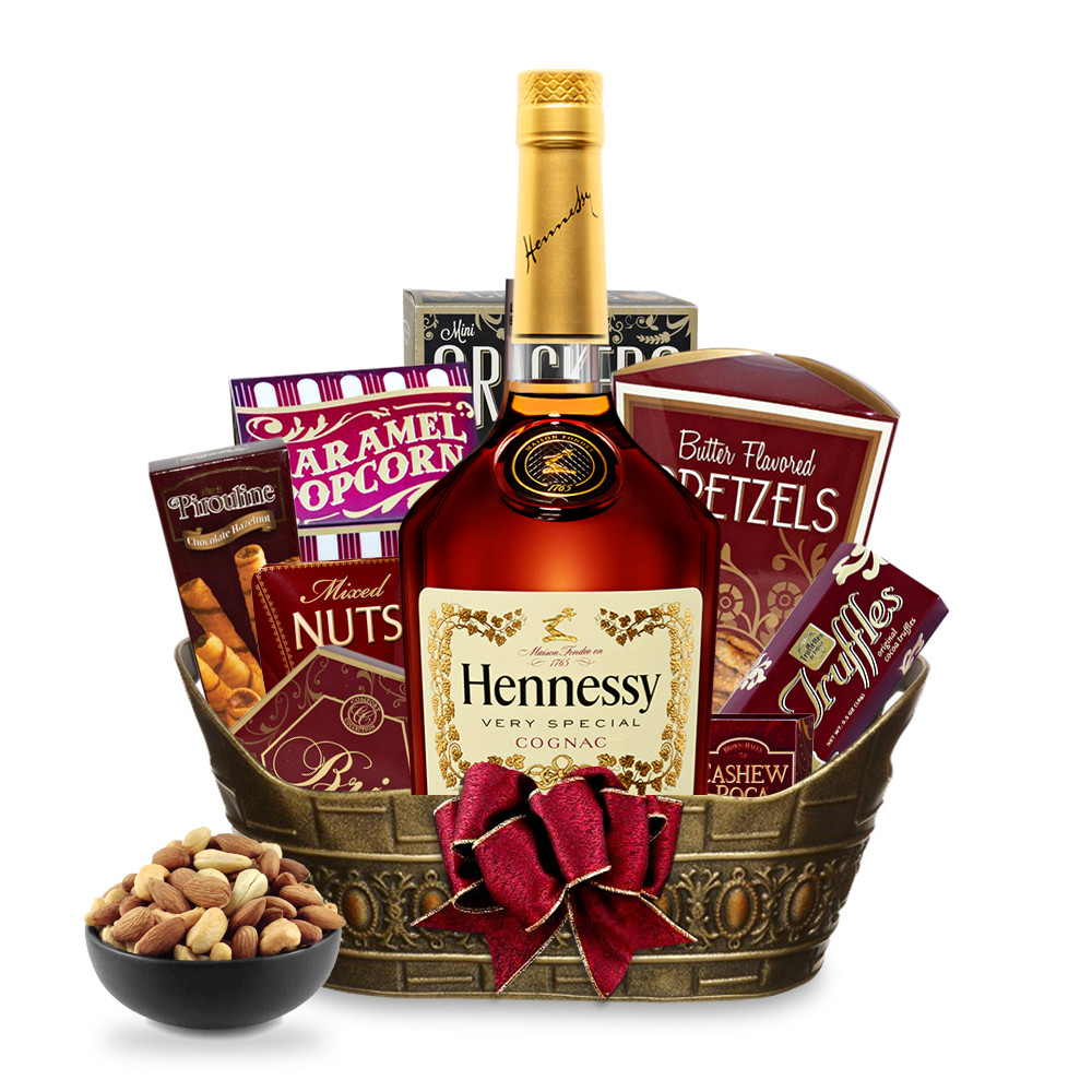 Hennessy Gift Ideas
 Hennessy Black Gift Basket