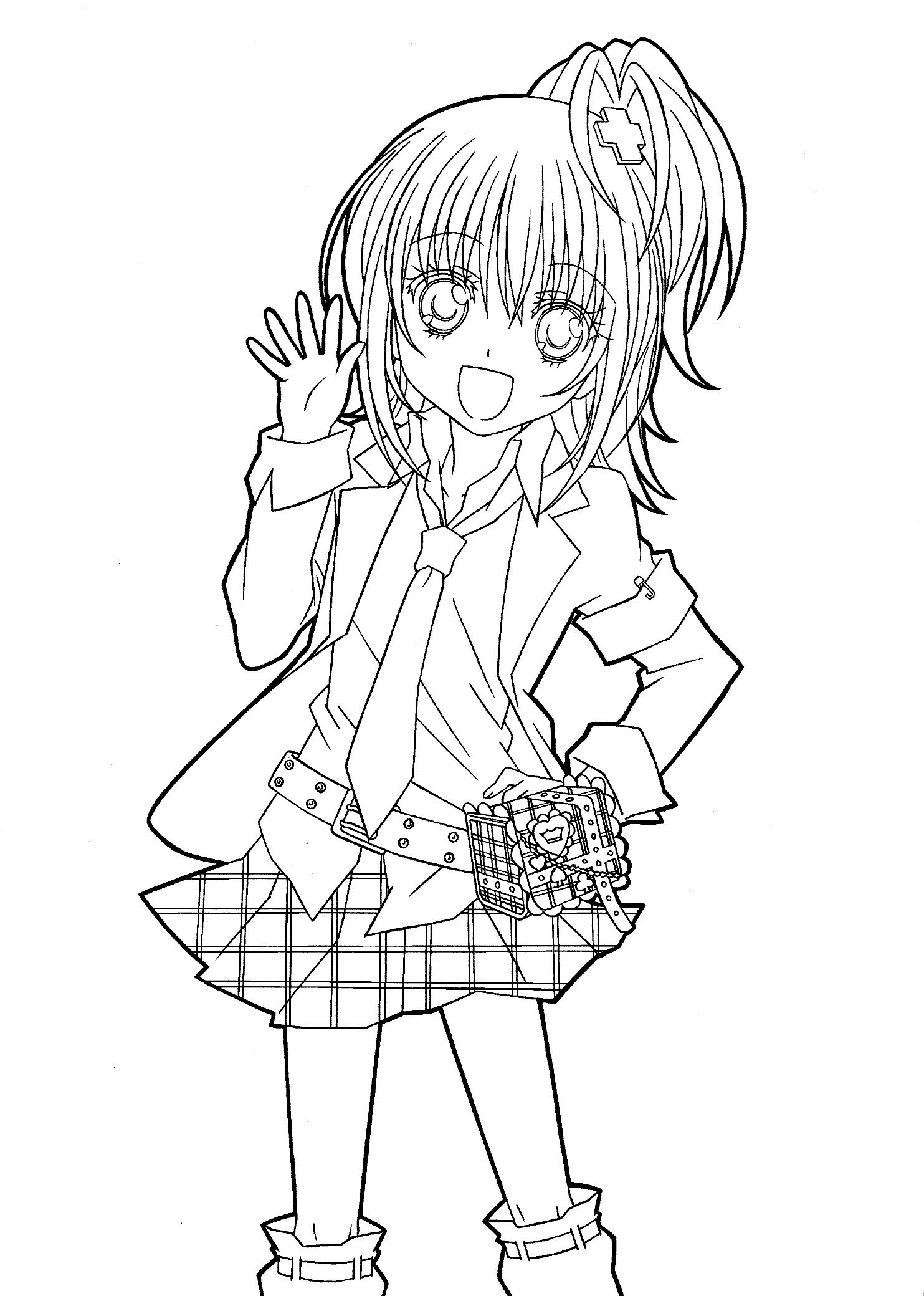 Hentai Coloring Pages
 Free Anime Girl Coloring Page Free Printable Coloring