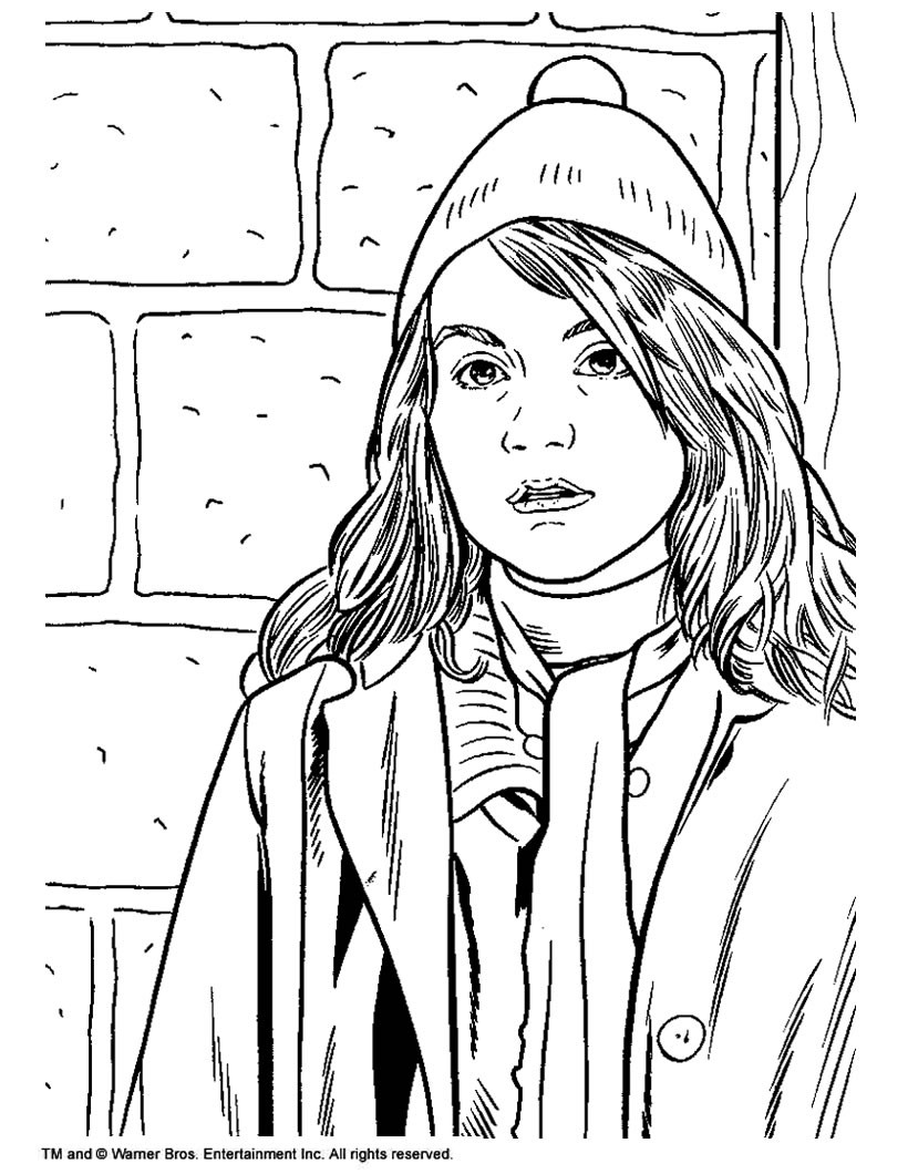 Hermione Granger Coloring Pages
 Hermione granger coloring pages Hellokids