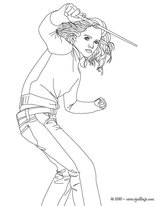 Hermione Granger Coloring Pages
 coloring pages hermione