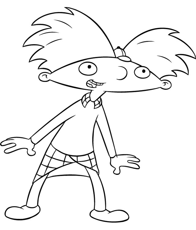 Hey Arnold Coloring Pages
 Hey Arnold Coloring Pages Coloring Home