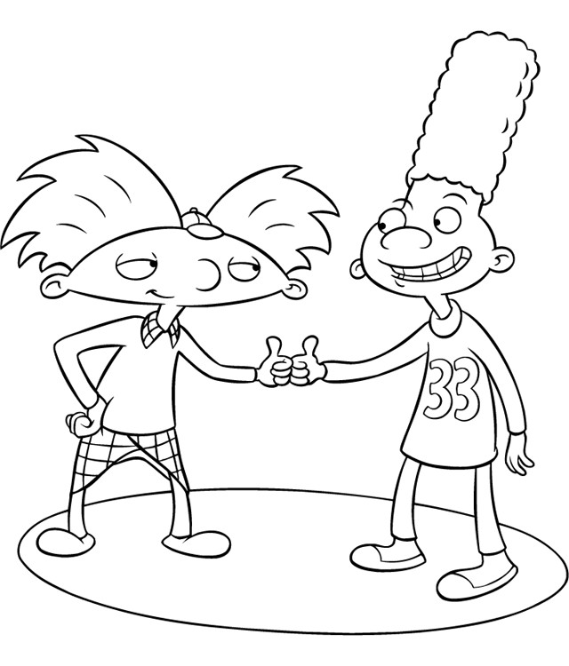 Hey Arnold Coloring Pages
 Hey Arnold Coloring Pages Coloring Home