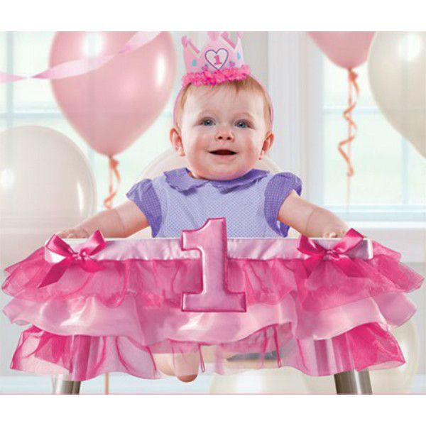 Best ideas about High Chair Decorations 1st Birthday Girl
. Save or Pin 1st Birthday Girl High Chair Decorating Kit Now.