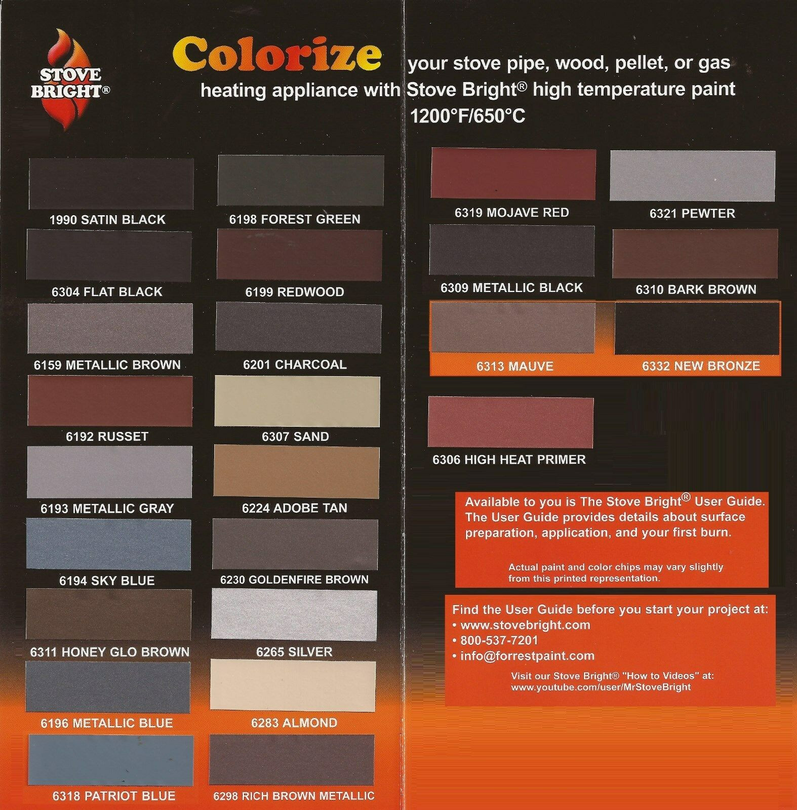 Best ideas about High Heat Paint Colors
. Save or Pin Stove Bright 6159 High Temp METALLIC BROWN Stove Paint Now.