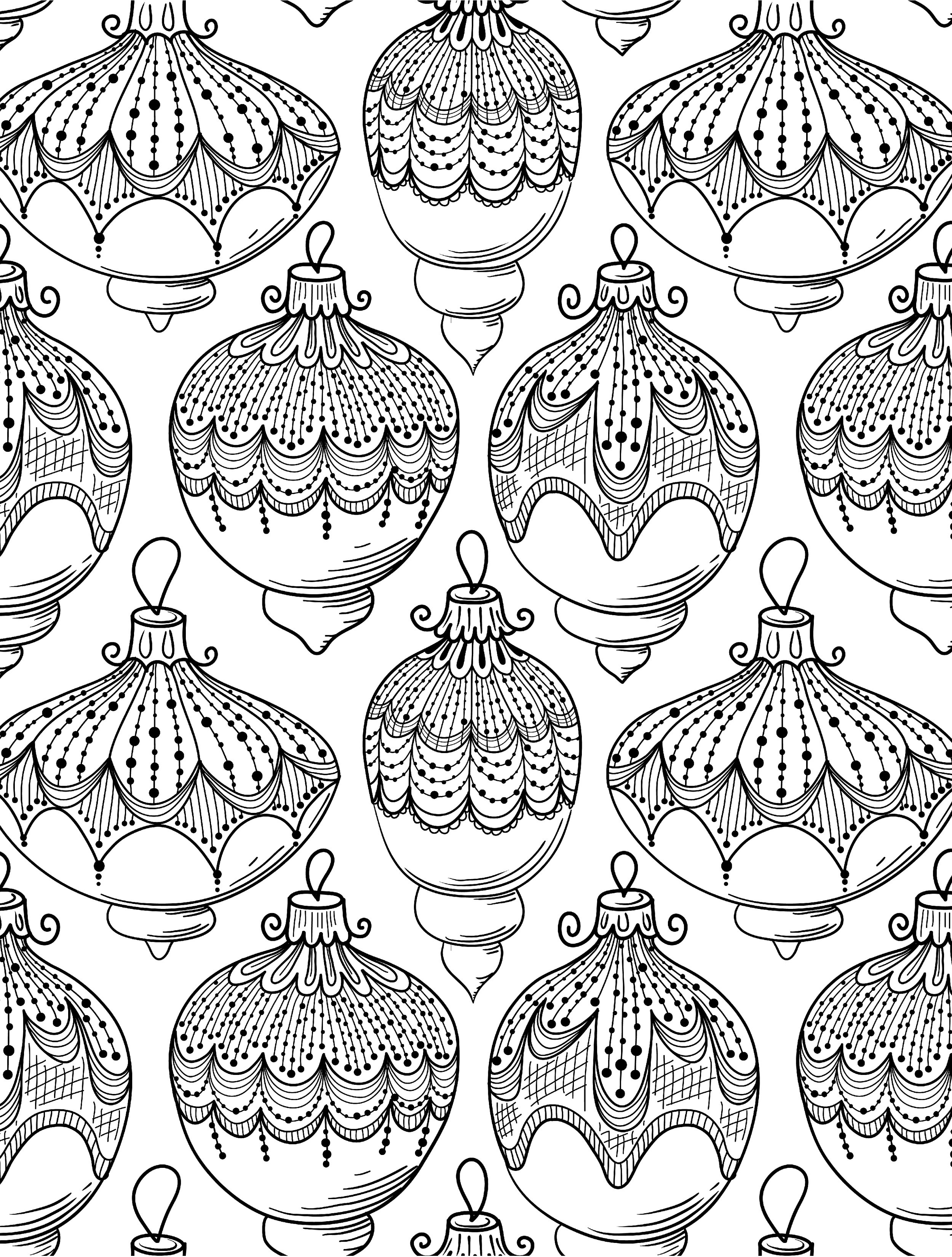 Holiday Coloring Pages For Adults
 10 Free Printable Holiday Adult Coloring Pages