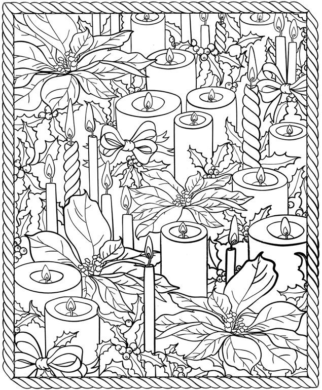 Holiday Coloring Pages For Adults
 Christmas Coloring Pages for Adults 2019 Dr Odd