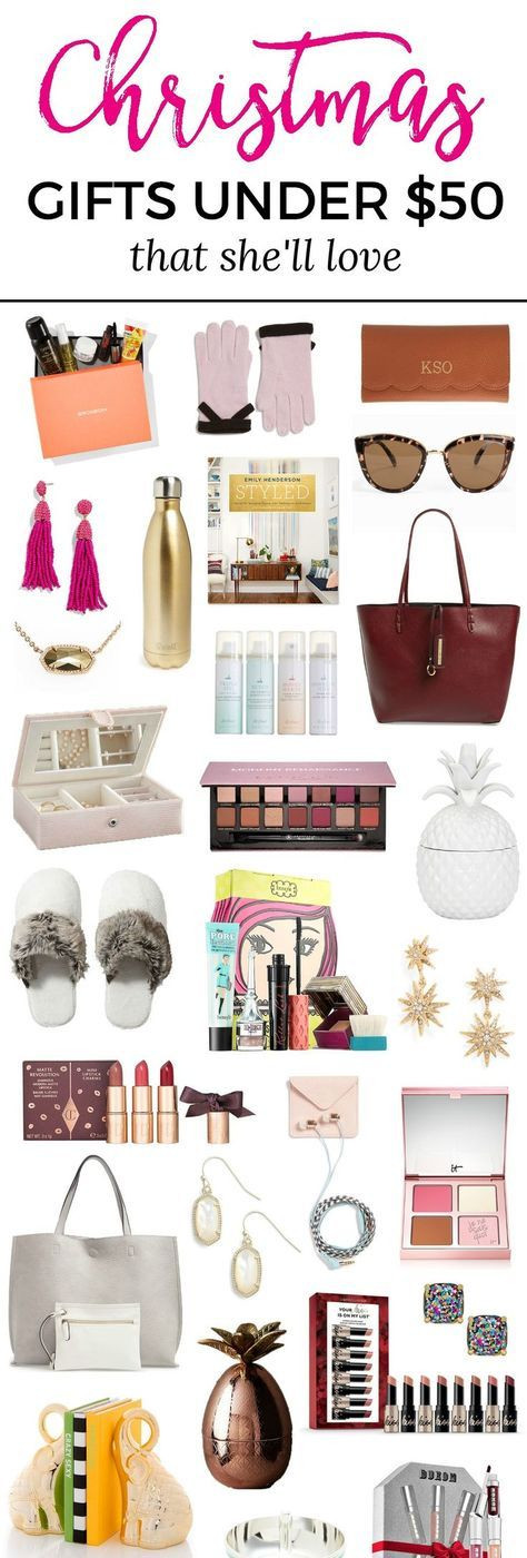 Holiday Gift Ideas For Woman
 The Best Christmas Gift Ideas for Women under $50