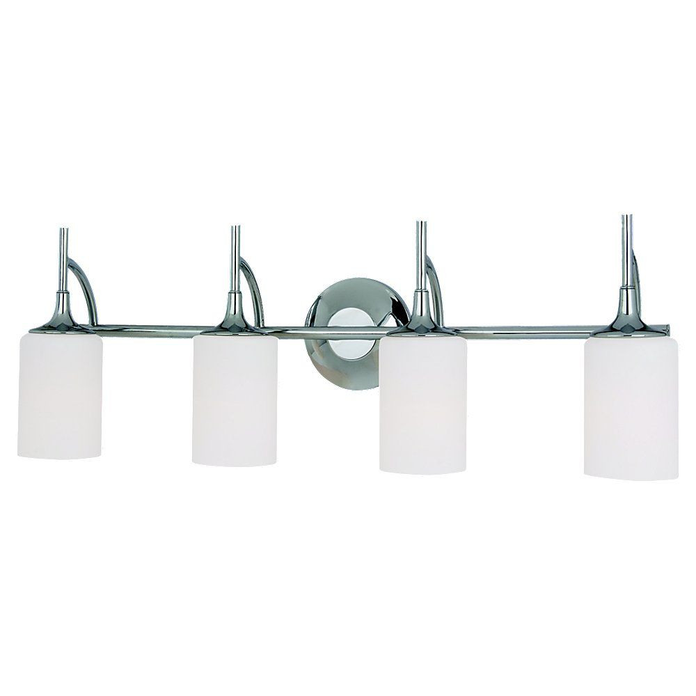 Best ideas about Home Depot Bathroom Lighting
. Save or Pin Sea Gull Lighting 4 Light Chrome Incandescent Bathroom Now.