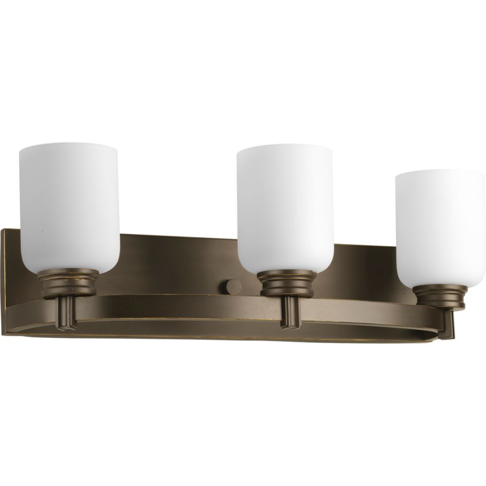 Best ideas about Home Depot Bathroom Lighting
. Save or Pin Progress Lighting Orbit Collection Antique Bronze 3 light Now.