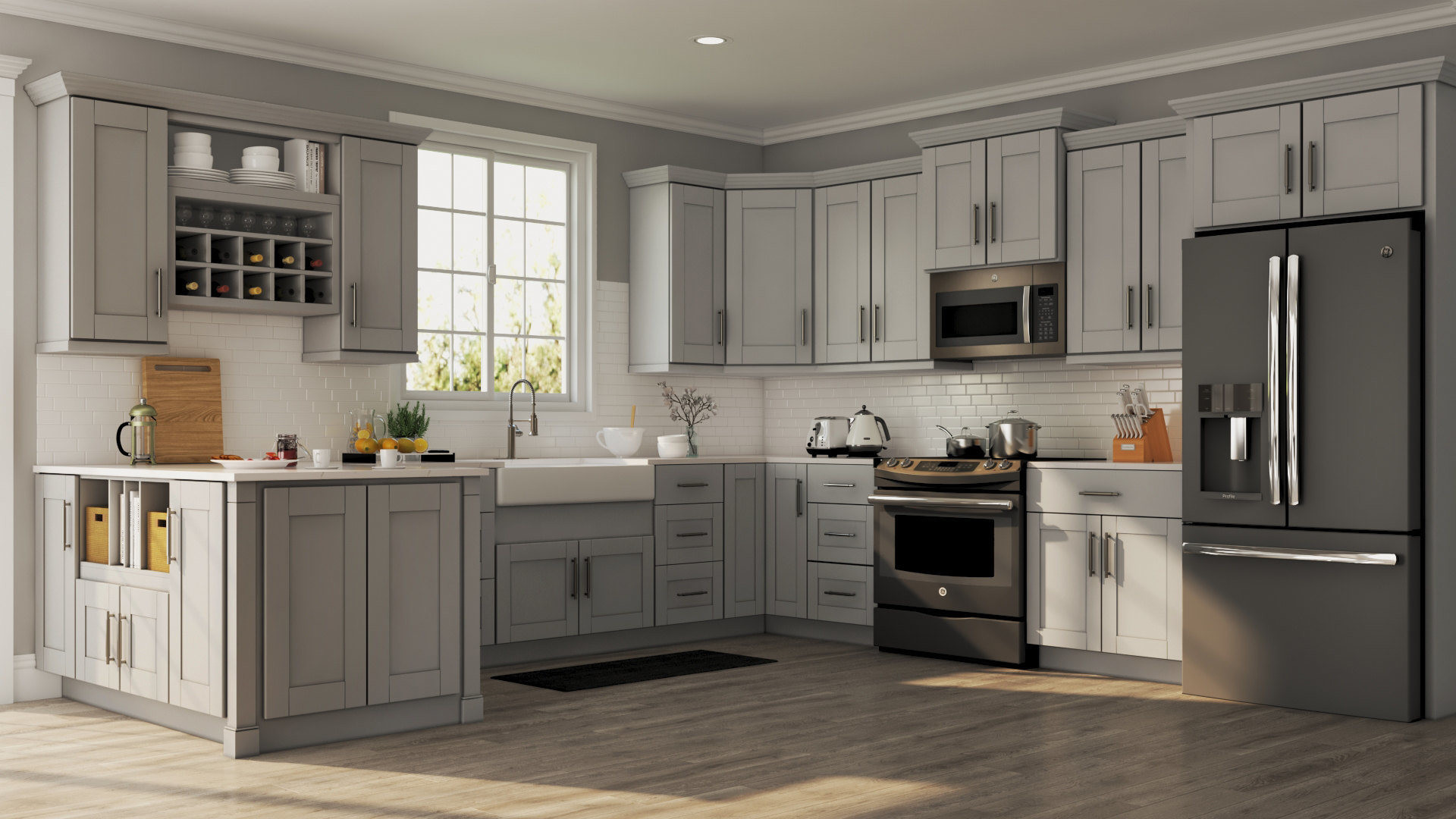 Best ideas about Home Depot Kitchen Cabinets
. Save or Pin Shaker Base Cabinets in Dove Gray – Kitchen – The Home Depot Now.