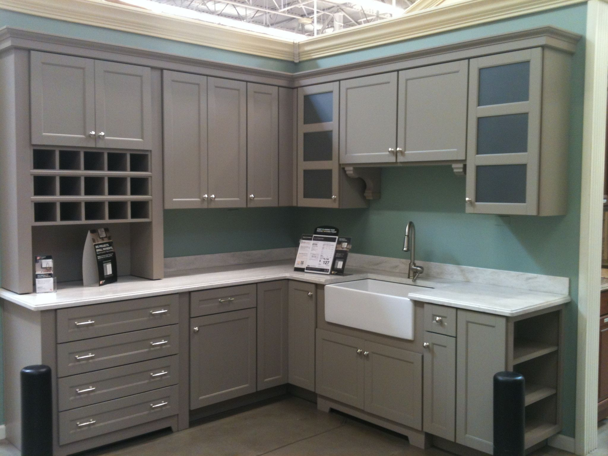 Best ideas about Home Depot Kitchen Cabinets
. Save or Pin Martha Stewart Cabinets from Home Depot Like the shelves Now.