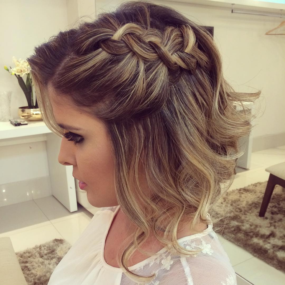 Best ideas about Homecoming Hairstyles For Short Hair
. Save or Pin 20 Gorgeous Prom Hairstyle Designs for Short Hair Prom Now.