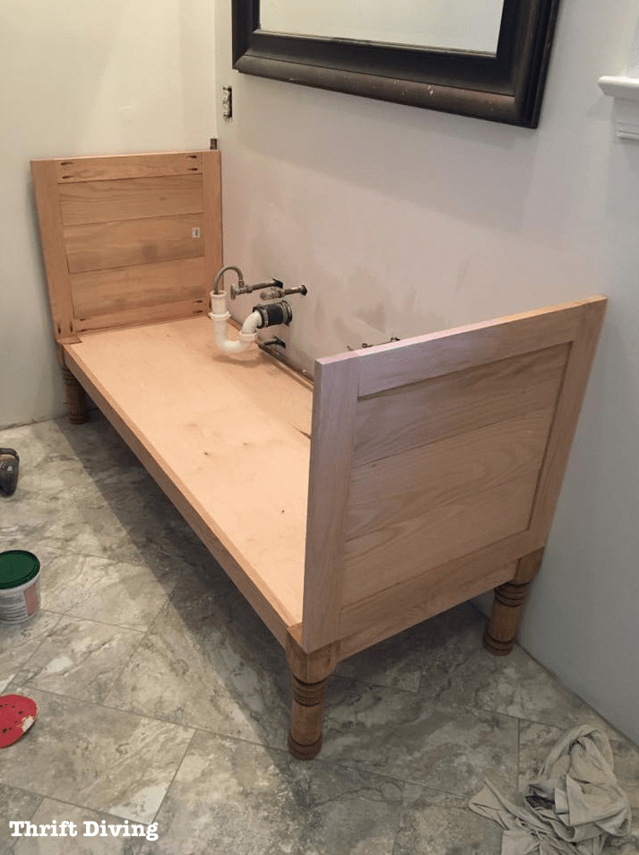 Best ideas about Homemade Bathroom Vanity
. Save or Pin How to Build a 60" DIY Bathroom Vanity From Scratch Now.