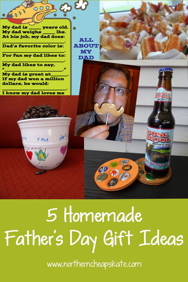 Best ideas about Homemade Fathers Day Gift Ideas
. Save or Pin 5 Homemade Father s Day Gift Ideas Now.