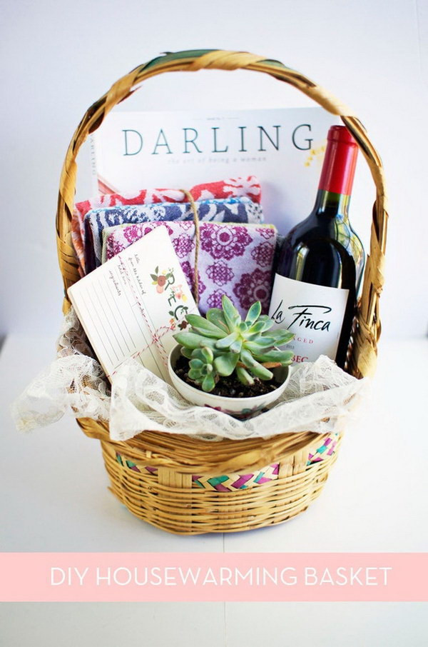 Homemade Gift Baskets Ideas
 35 Creative DIY Gift Basket Ideas for This Holiday Hative
