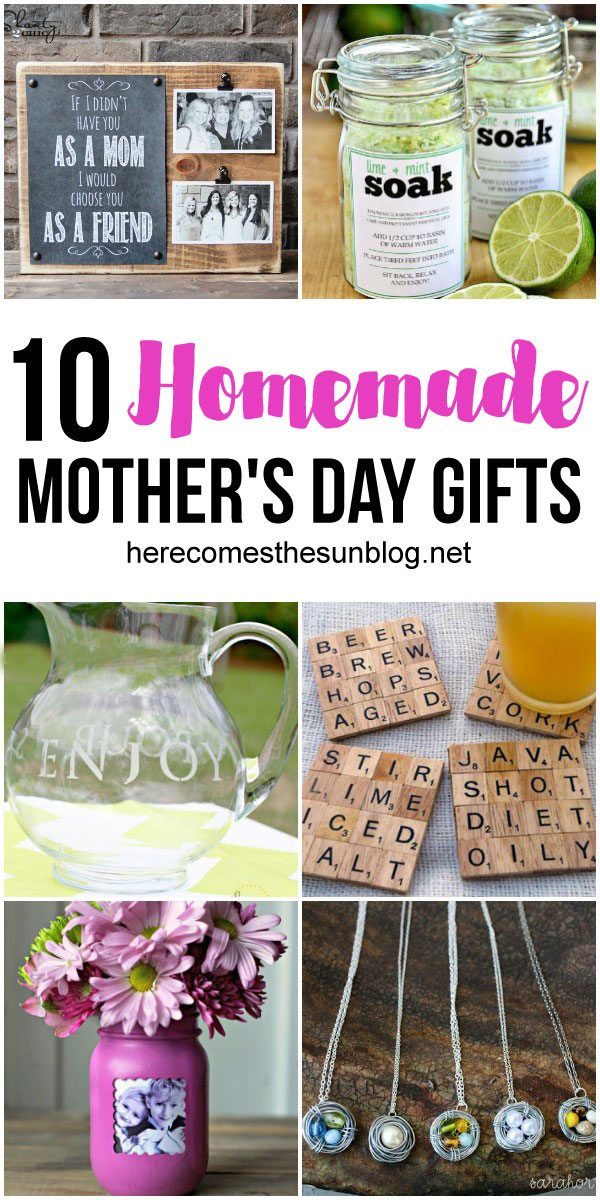 Homemade Mother'S Day Gift Ideas
 10 Homemade Mother s Day Gift Ideas