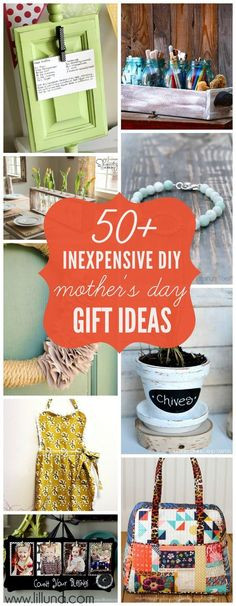 Homemade Mother'S Day Gift Ideas
 20 Inexpensive birthday t ideas must check out all