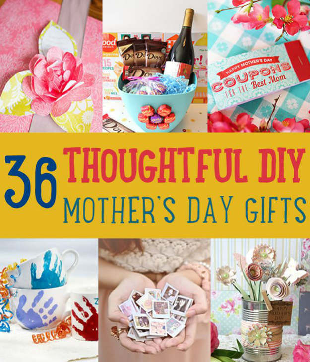 Homemade Mothers Day Gift Ideas
 36 Homemade Mother’s Day Gifts And Ideas