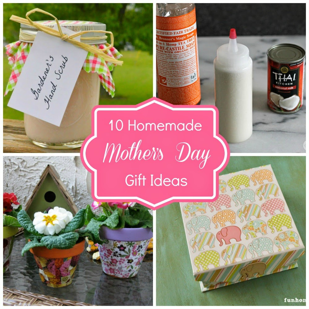 Homemade Mothers Day Gift Ideas
 Round Up Monday 10 Homemade Mother s Day Gift Ideas