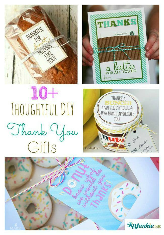 Best ideas about Homemade Thank You Gift Ideas
. Save or Pin 11 Thoughtful DIY Thank You Gifts – Tip Junkie Now.