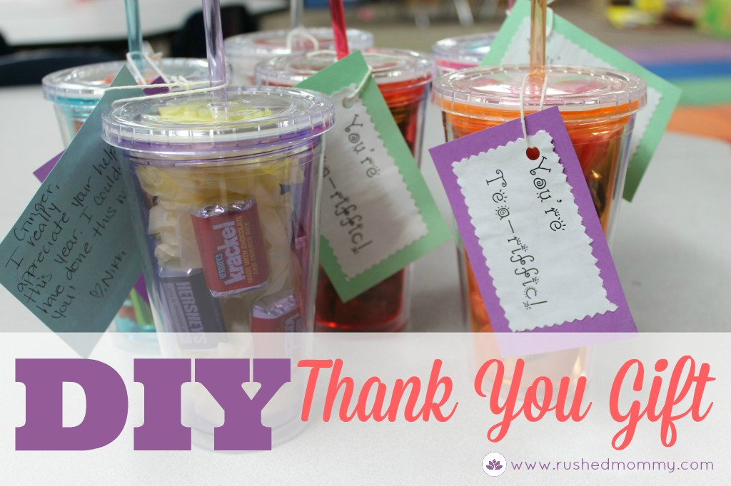 Best ideas about Homemade Thank You Gift Ideas
. Save or Pin DIY Thank You Gift for Classroom Volunteers Simply Sweet Days Now.