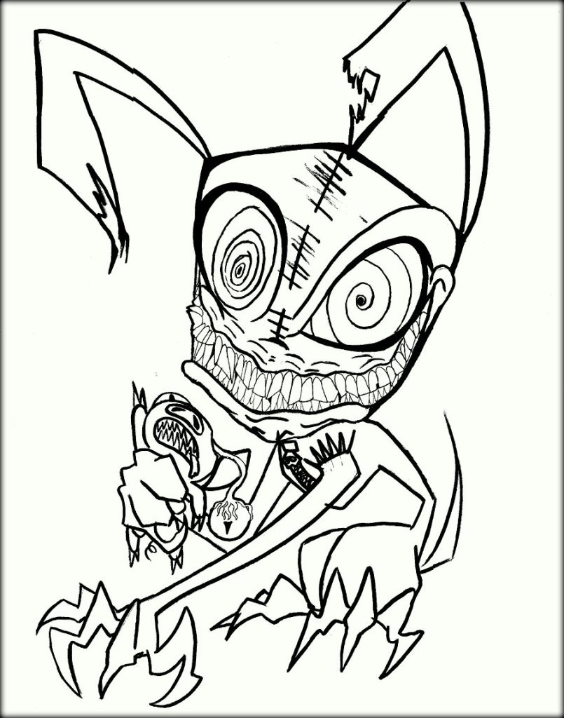 Horror Coloring Pages For Adults
 Scary Coloring Pages coloringsuite