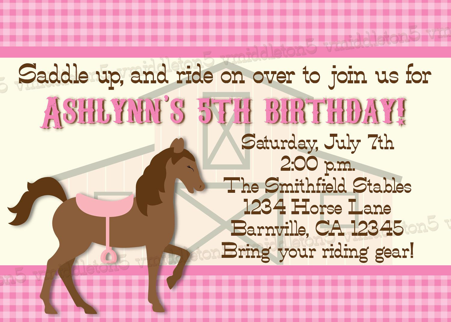 Best ideas about Horse Birthday Party Invitations
. Save or Pin birthday invitations Free printable horse birthday Now.