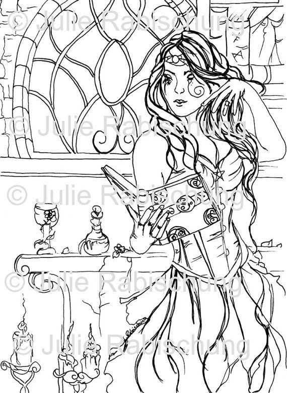 Hot Whichs Coloring Pages For Teens
 47 best Pagan Coloring Pages images on Pinterest