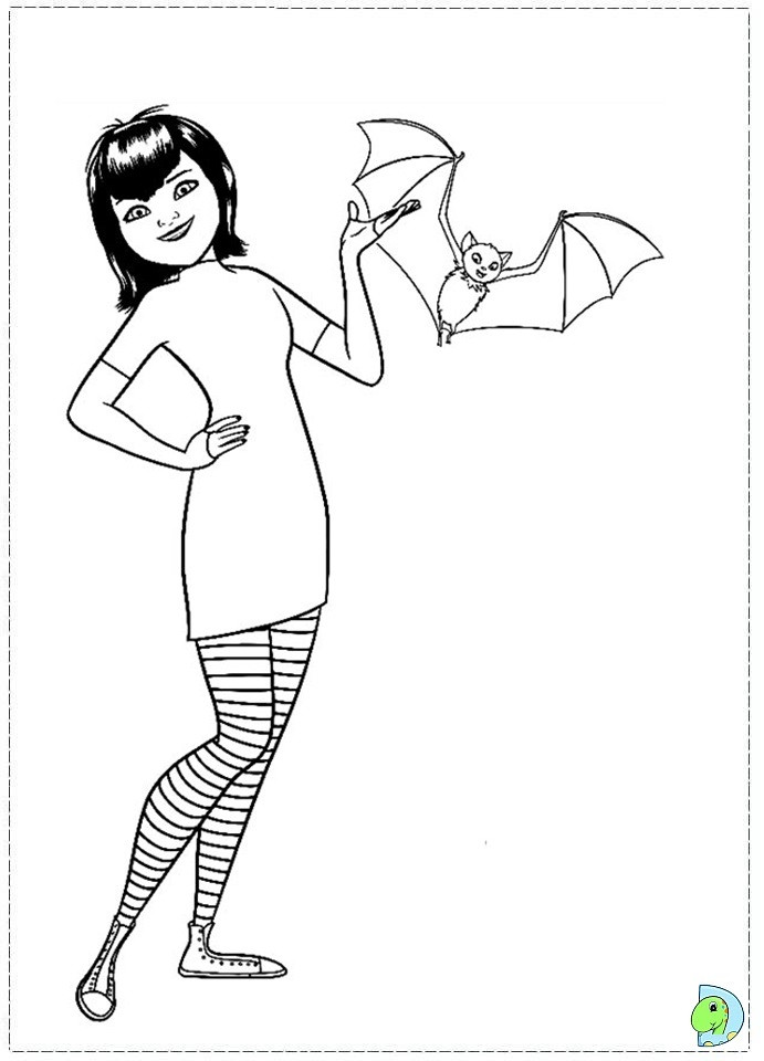 Hotel Transylvania 3 Coloring Pages
 Hotel Transalvania Free Coloring Pages