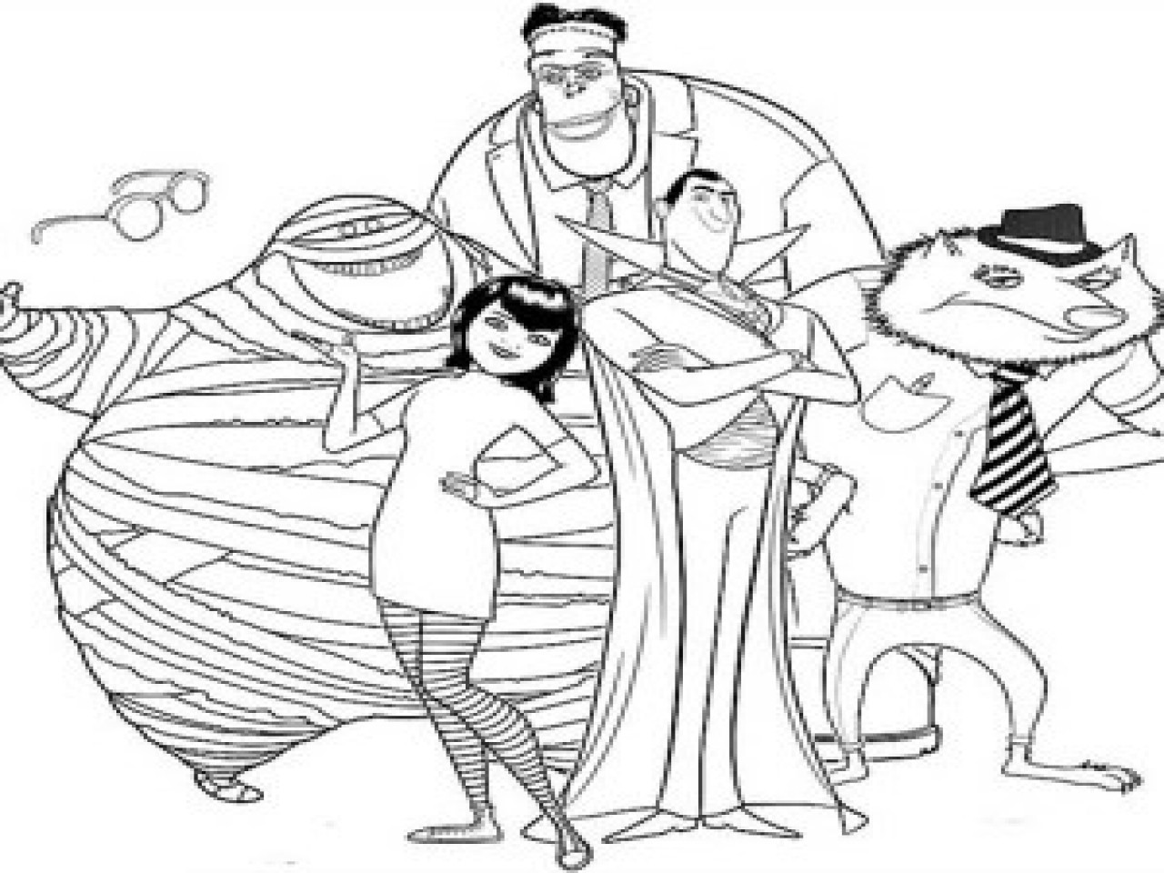 Hotel Transylvania 3 Coloring Pages
 Hotel transylvania coloring pages
