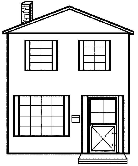 House Coloring Book
 Free Printable House Coloring Pages For Kids