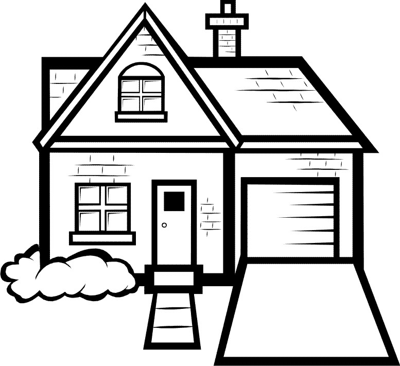 House Coloring Book
 house coloring pages