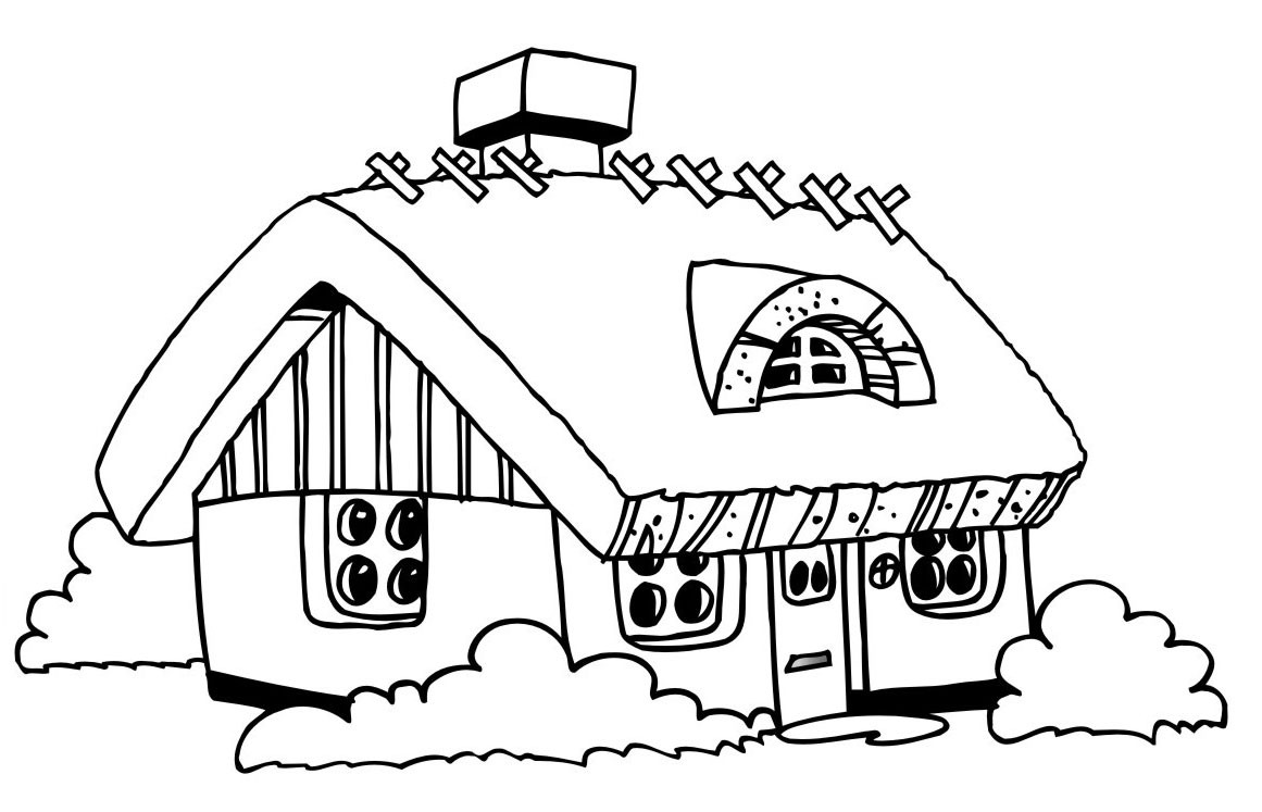 House Coloring Book
 Free Printable House Coloring Pages For Kids