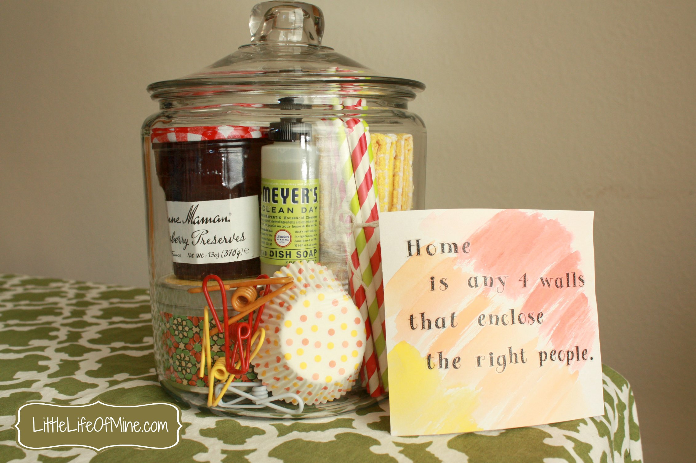 Best ideas about House Gift Ideas
. Save or Pin Housewarming Gift in a Jar littlelifeofmine Now.