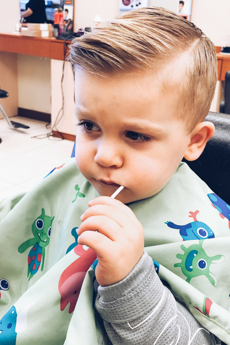 Best ideas about How To Cut A Toddler Boys Hair
. Save or Pin Toddler Boy Haircut Ideas — First Thyme Mom Now.