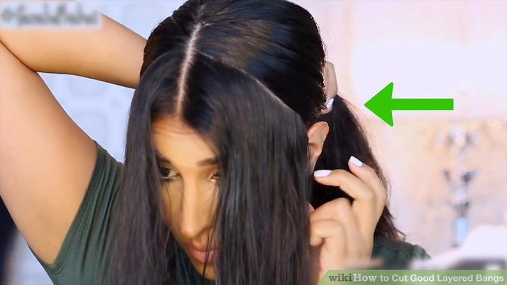 Best ideas about How To Cut Layers In Long Hair Yourself
. Save or Pin 3 Ways to Cut Good Layered Bangs wikiHow Now.