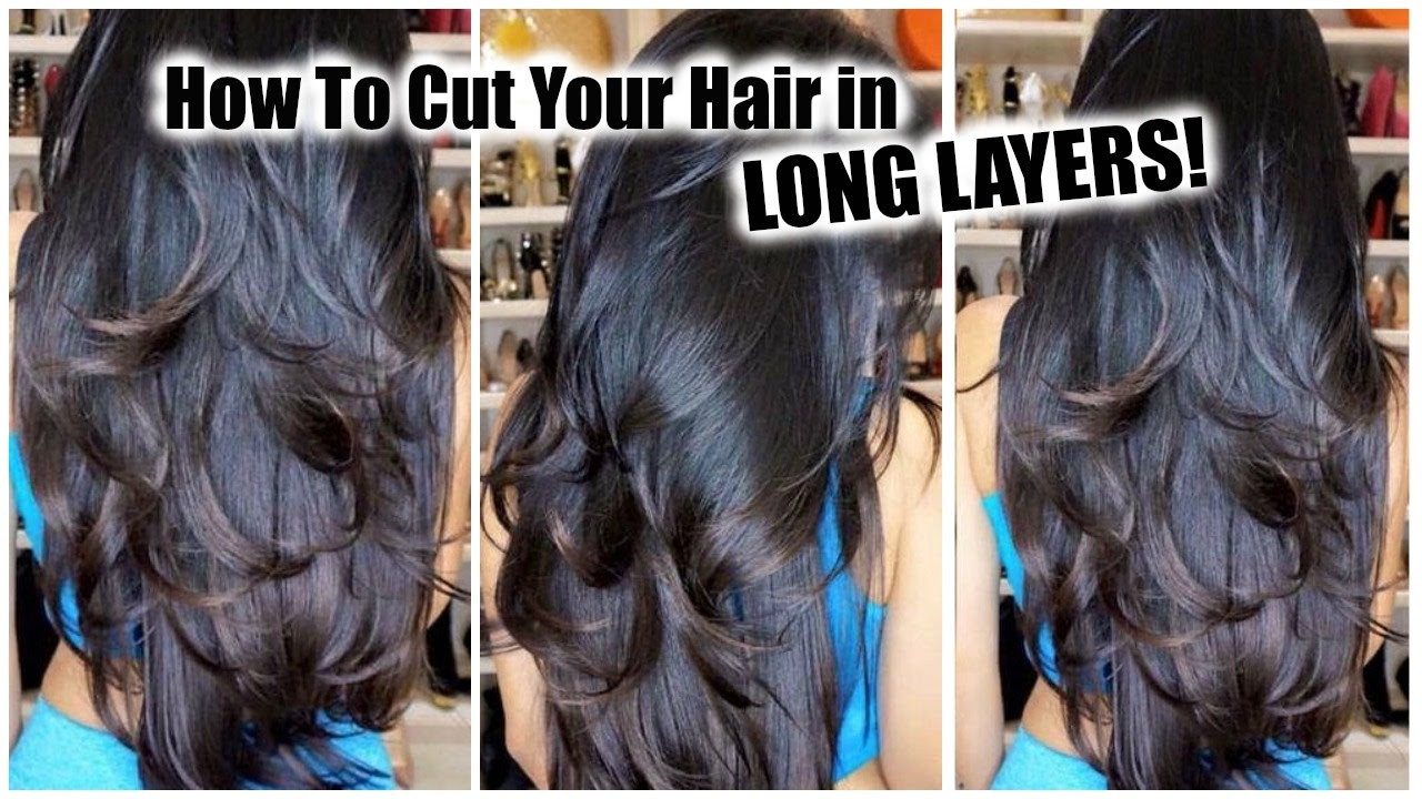 Best ideas about How To Cut Layers In Long Hair Yourself
. Save or Pin How To Cut Your Own Hair in Layers at Home │ DIY Layers Now.