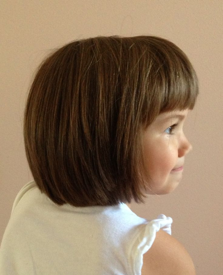 How To Cut Little Girl Hair
 Little girl haircut Bob hair cut Shorter hairstyles for