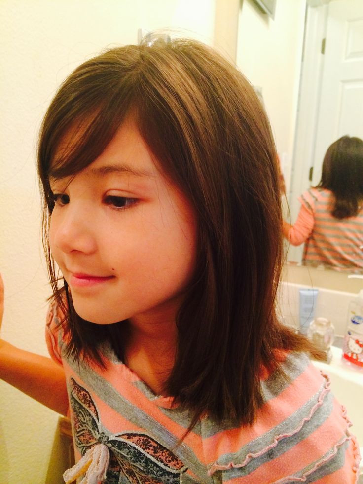 How To Cut Little Girls Hair
 Medium length Little girl hair cut