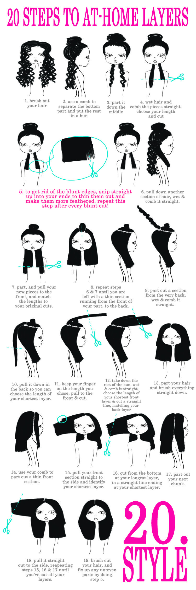 Best ideas about How To Cut Long Hair In Layers
. Save or Pin layering your hair home in 2018 Hair cut Now.