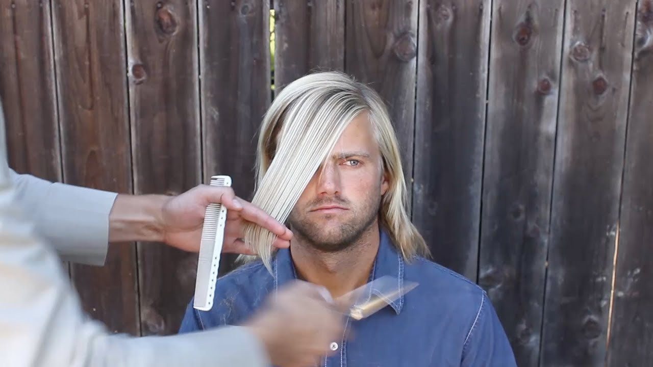 Best ideas about How To Cut Mens Long Hair With Scissors
. Save or Pin MEN S HAIRCUT Men s long hair cut Now.