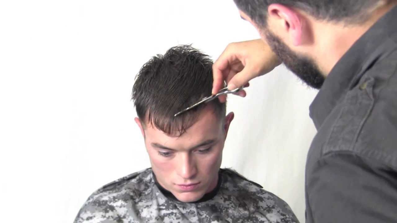 Best ideas about How To Cut Mens Long Hair With Scissors
. Save or Pin Men s Military Haircut Technique Now.
