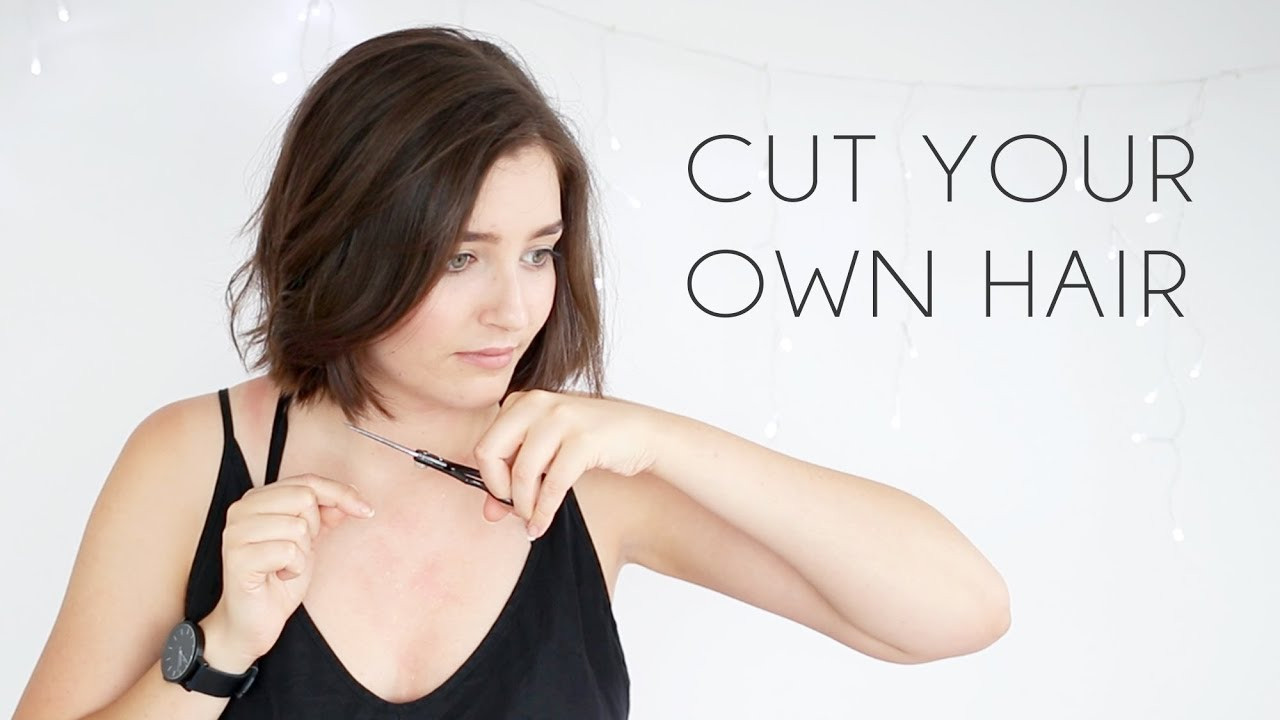 How To Cut Women'S Hair
 How to cut your own hair Blunt bob