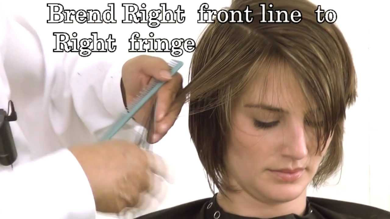 How To Cut Women'S Hair
 How to Cut Hair short Concave line cut 3 tutorial by mogi