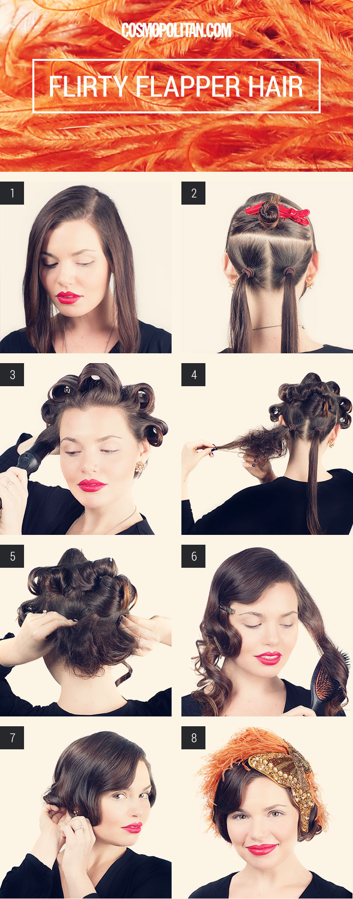 Best ideas about How To Do A 1920S Hairstyle For Long Hair
. Save or Pin Flapper Girl Hair How To For Halloween Turning Long Hair Now.
