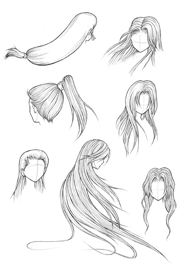 How To Draw Anime Hairstyles
 Drawing Anime Hairstyles 1000 Ideas About Anime Hair