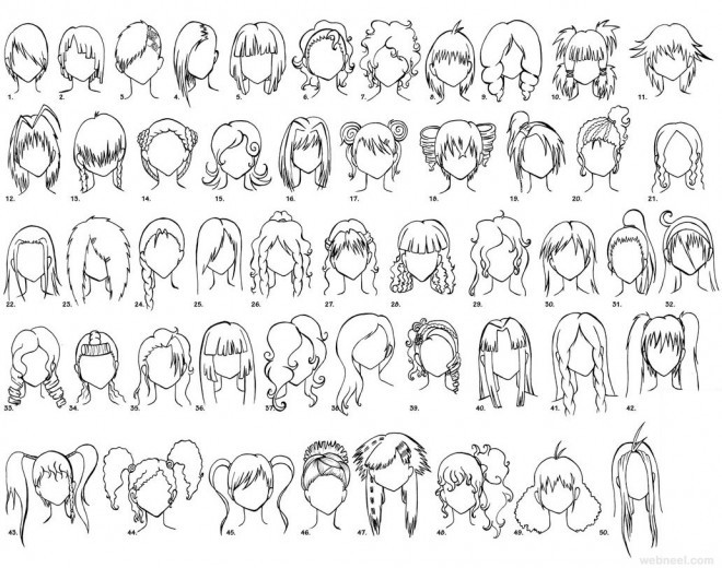 How To Draw Anime Hairstyles
 How to Draw Anime Tutorial with Beautiful Anime Character