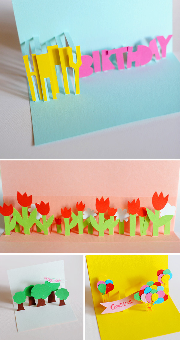 How To Make A Pop Up Birthday Card
 DIY Pop Up Cards